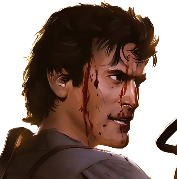 Ash Williams (Evil Dead) InfectionHUD Portrait - Bill
