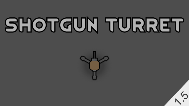 Shotgun Turret mod preview for RimWorld