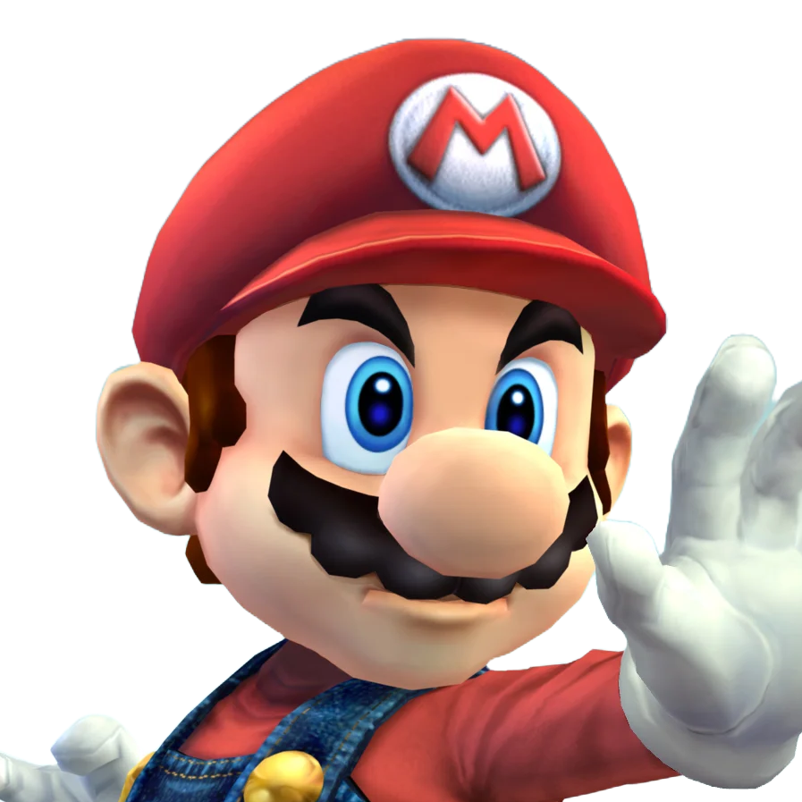 Mario (Super Smash Bros. Brawl) InfectionHUD Portrait - Nick
