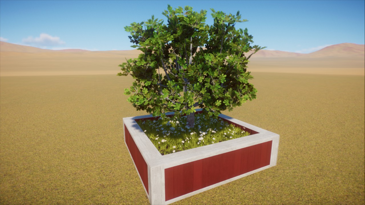 Barnyard Daisy Planter