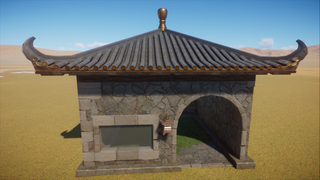 Small East Asia Shelter