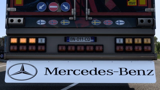 MUDFLAP MERCEDES-BENZ SCS BOX BY RODONITCHO MODS 1.0 1.51 10 10 2024