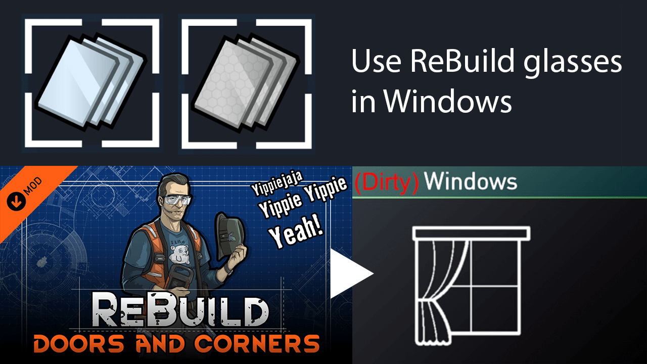 Windows Use ReBuild Glass