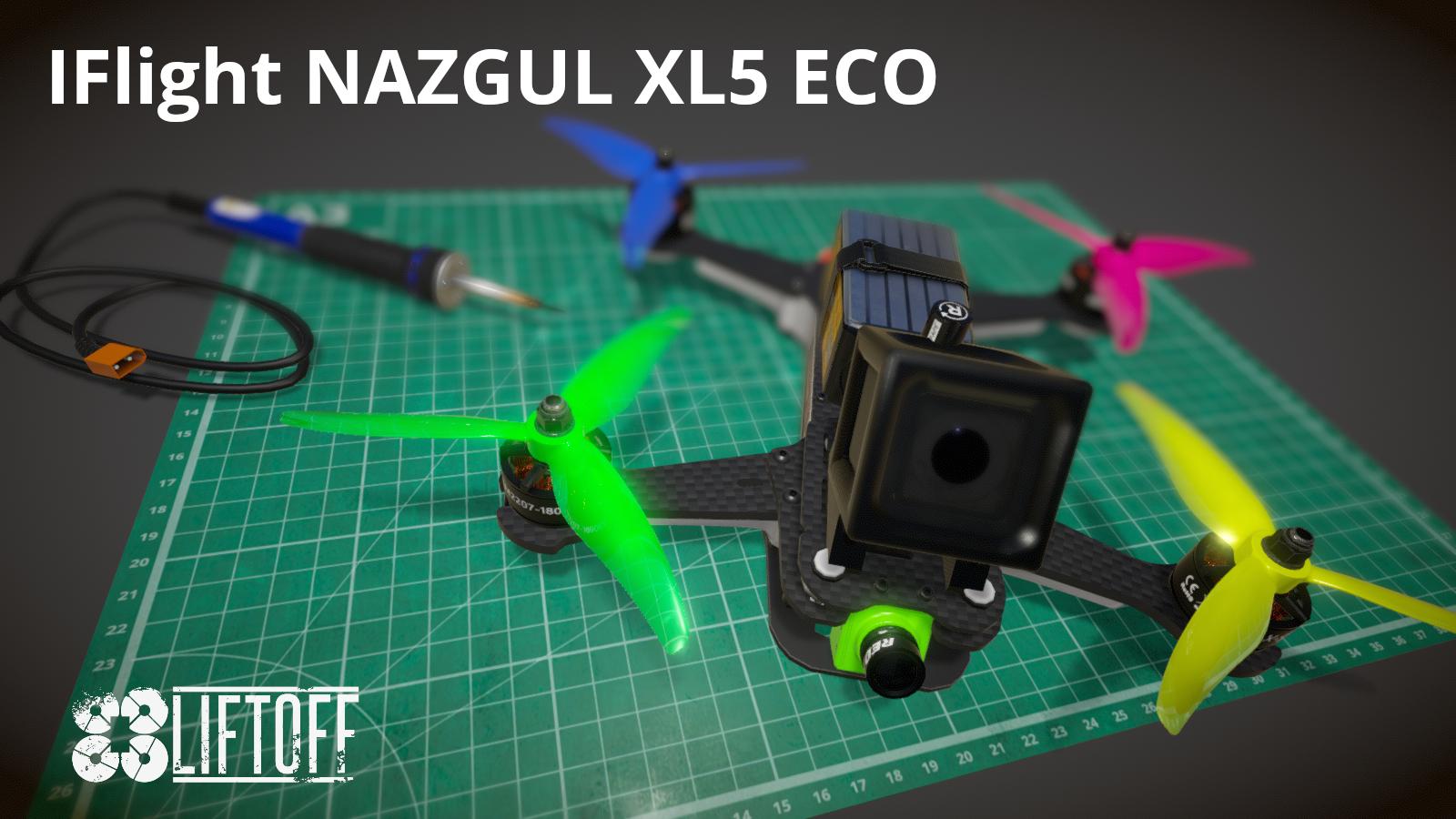 IFlight NAZGUL XL5 ECO (Betaflight Freestyle Rates)