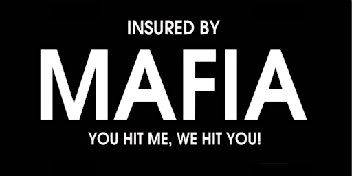 Mafia Lisence  Plate
