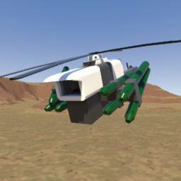 Camera Attack Helicopter - Damaged