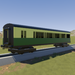 SR Maunsell Coach - Green and Creme (Brake)