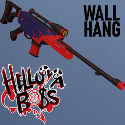 Helluva Boss - Blitzo Sniper Rifle (wall)