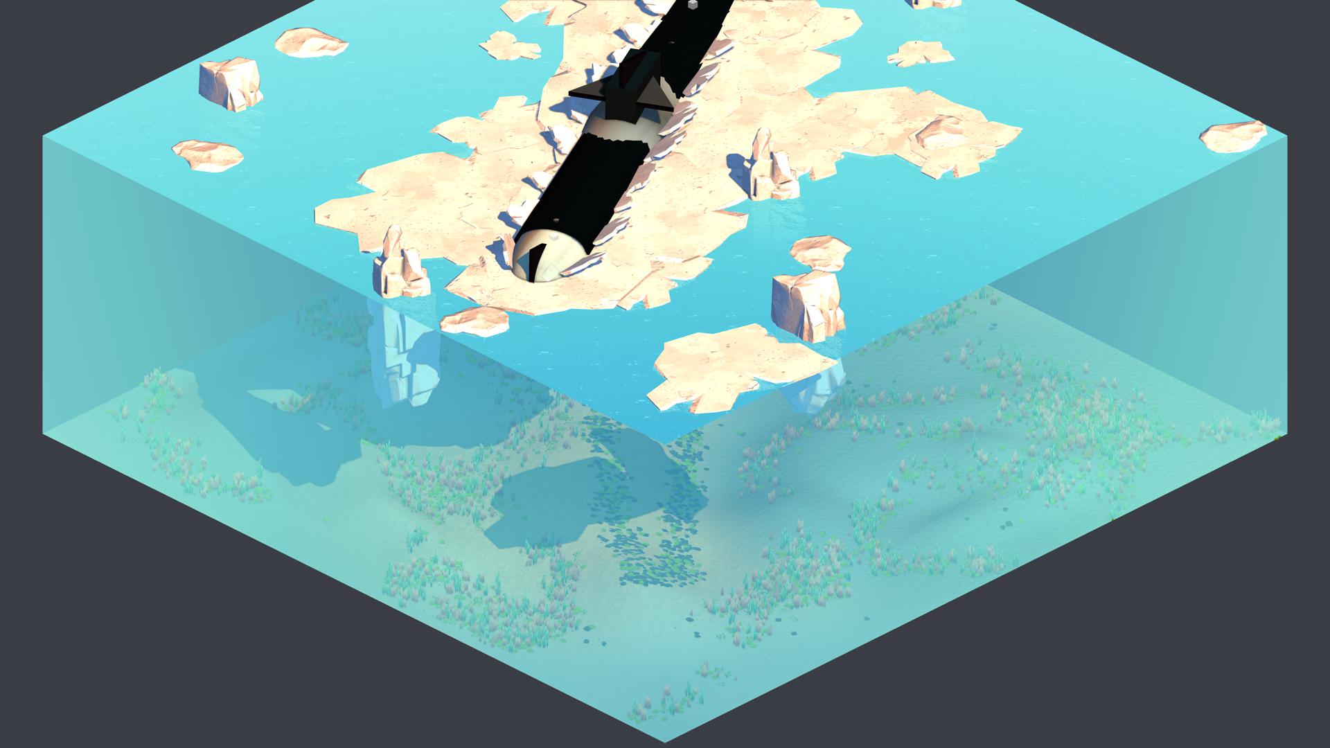Ocean Modules Stuck Submarine.tile preview