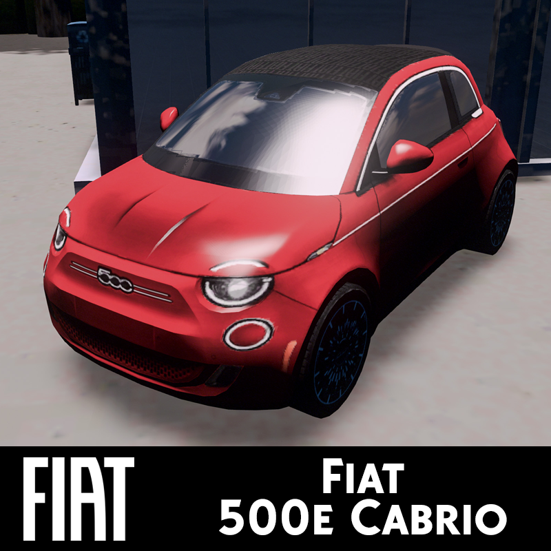 2024 FIAT 500e Cabrio US