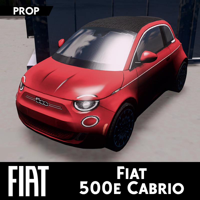 2024 FIAT 500e Cabrio US (Prop)