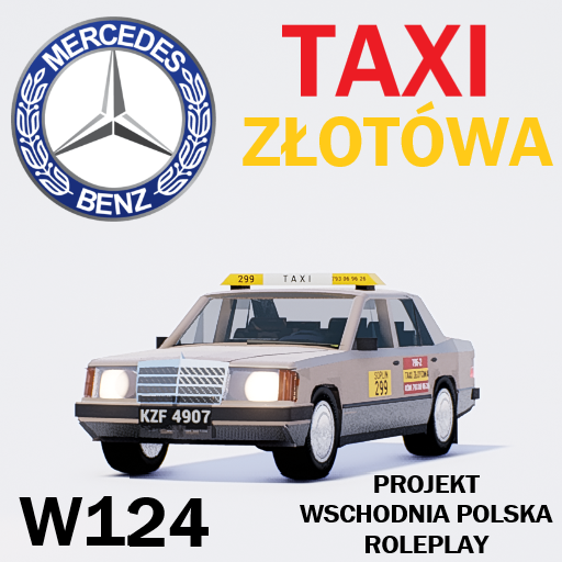 Mercedes-Benz w124 - "Taxi Złotówa" - Projekt Wschodnia Polska RP preview
