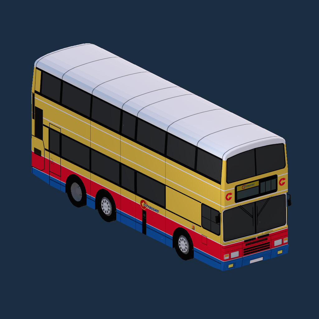 CTB Dennis Dragon 7XX - CTB 90's color Livery 2