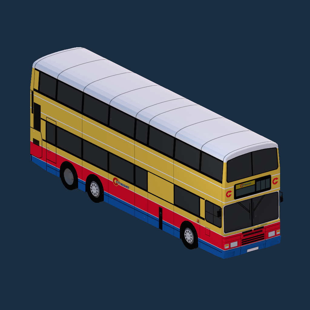 CTB Dennis Dragon 8XX - CTB 90's color Livery 2