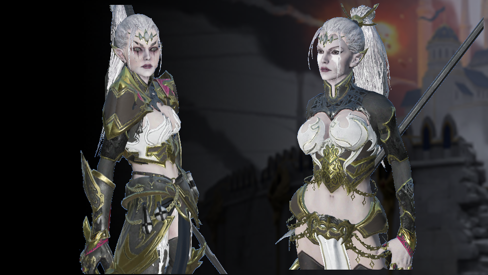 [EC] Custom dark elf character Evil Sisters - 'Generic' version