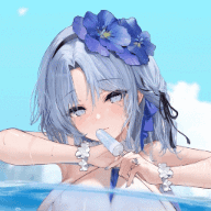 【碧蓝航线】阿尔萨斯 盛夏的圣迹 待机1 preview