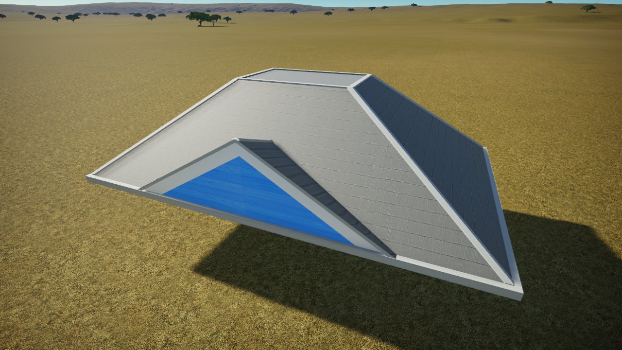 Roof of Pool Shop