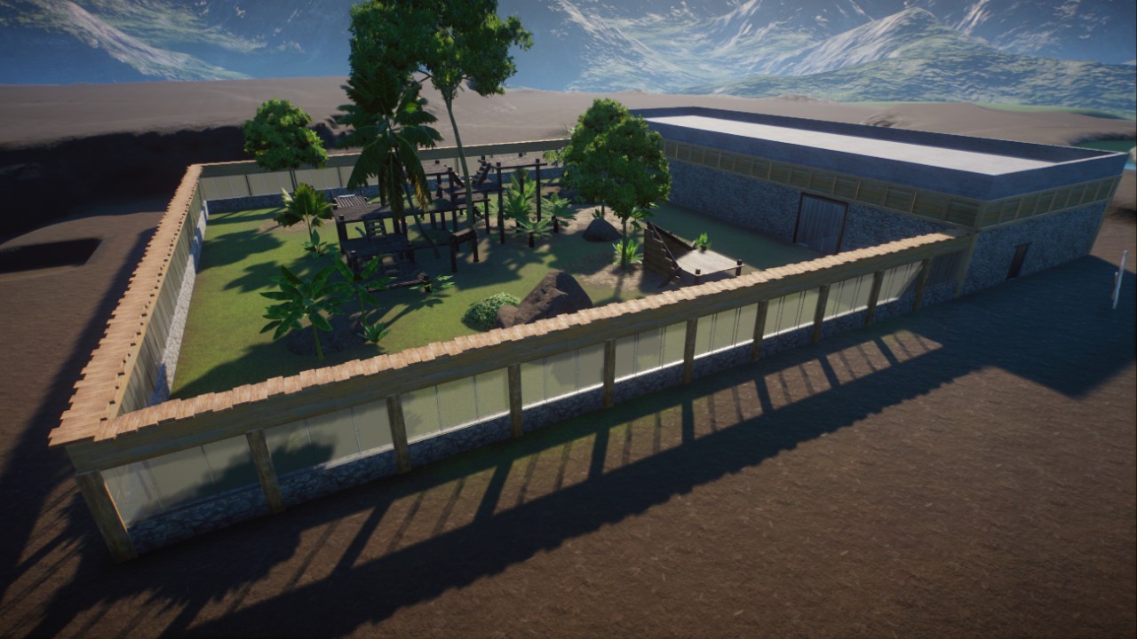 Great Ape House and Enclosure