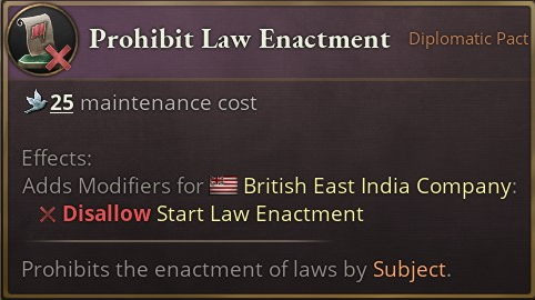 Stop Changing Law