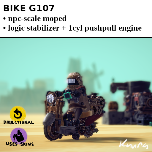 G107 [Engine-power Moped]