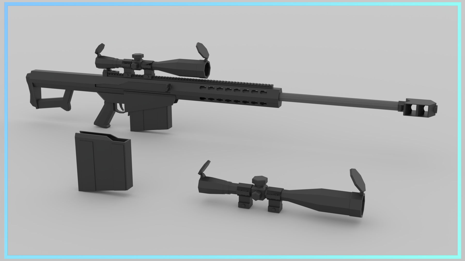 A1M's M82A1 Sniper Rifle