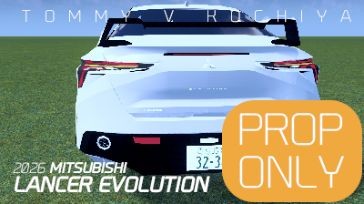 【PROP】Mitsubishi Lancer EVOLUTION PHEV