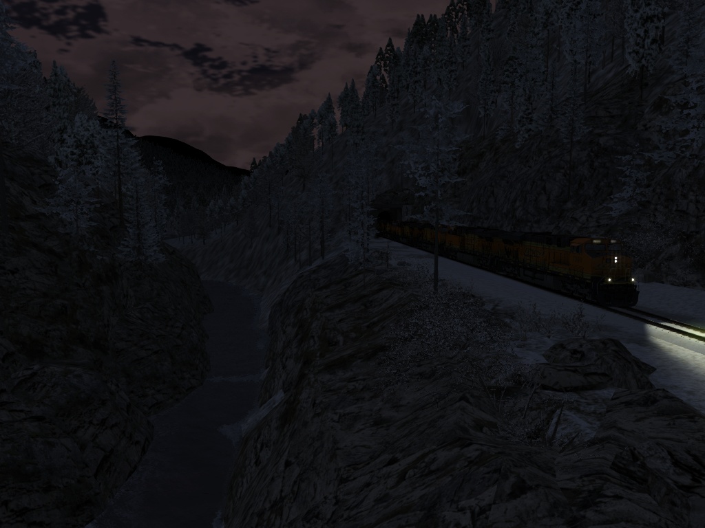Night Steel Monster at Stevens pass  (ver 1.0)
