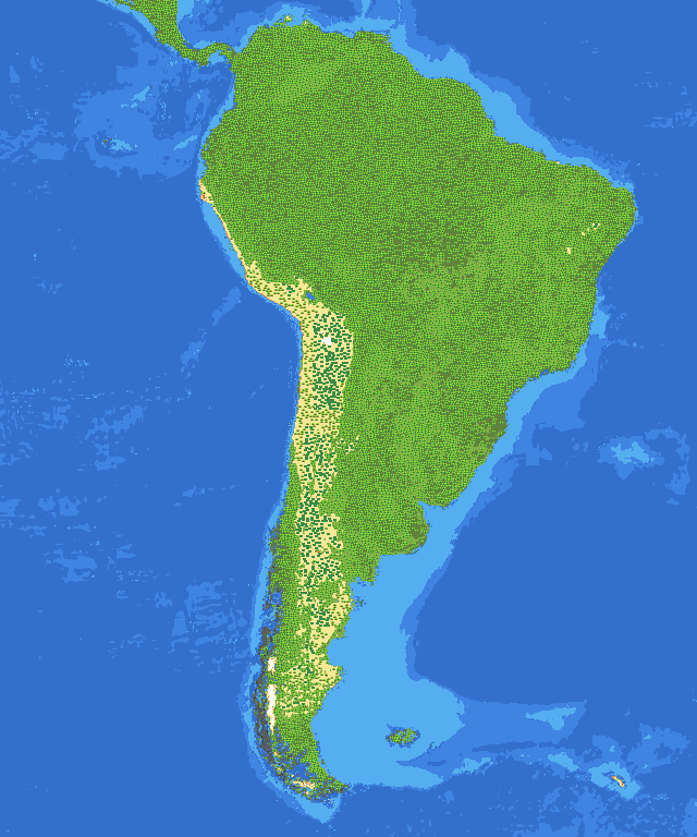 South America Map