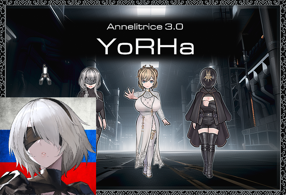 Annelitrice 3.0 YoRHa Apparels and Factions RU mod preview for RimWorld