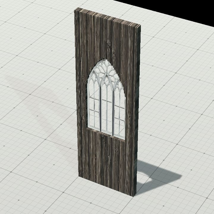 TW7 Wood Window white