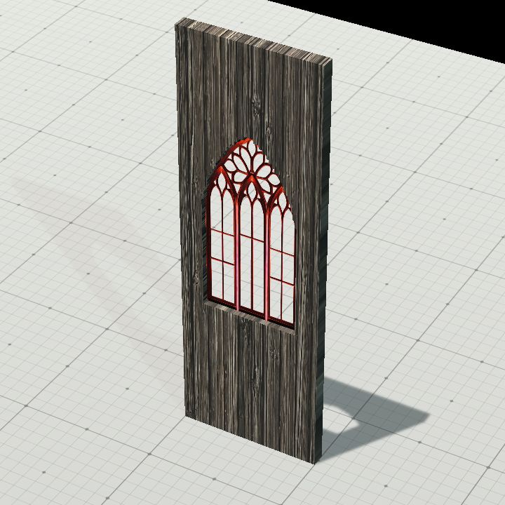TW7 Wood WindowRED