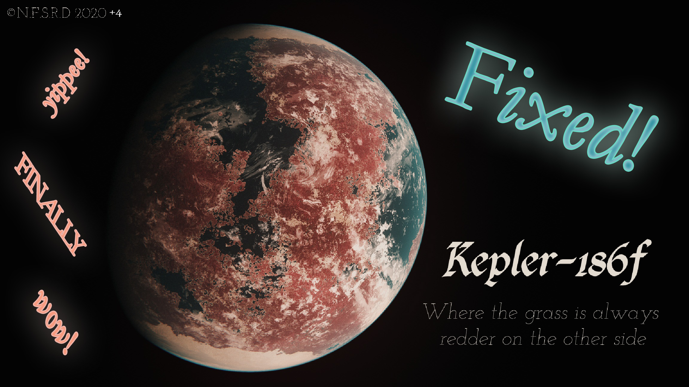 [FIXED!] Revamped Kepler-186f (Red n' Icy!)