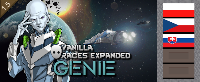 [Sub_Mod] Vanilla Races Expanded - Genie [Multi_Land] mod preview for RimWorld