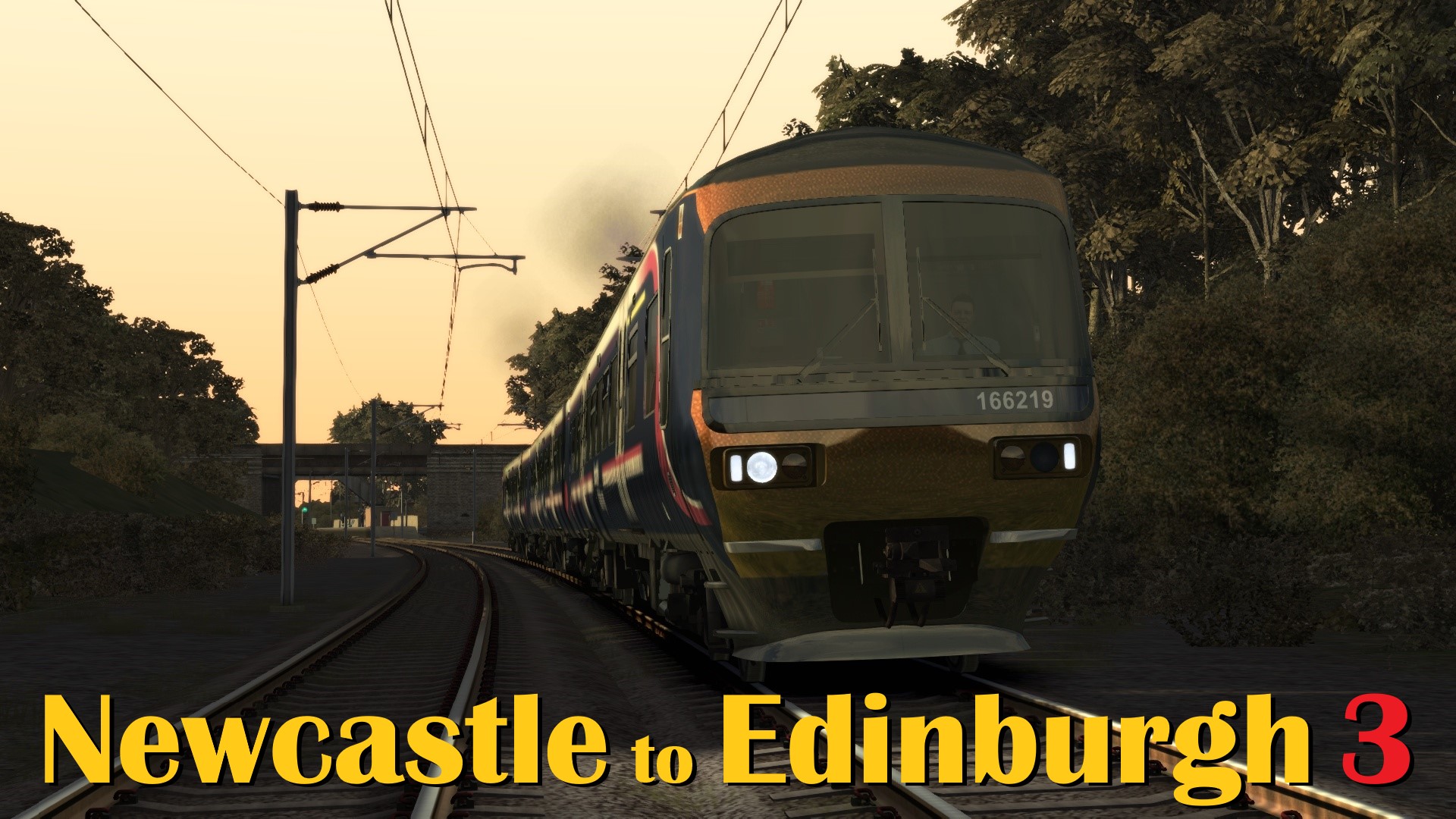 N.S1153 First ScotRail Class 166 Morpeth to Newcastle