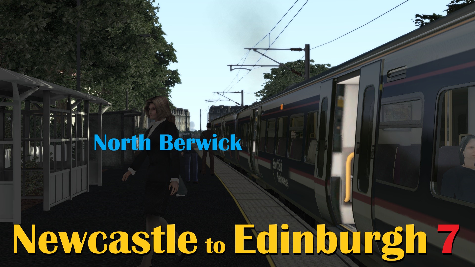 N.S1157 First ScotRail Class 166 to North Berwick