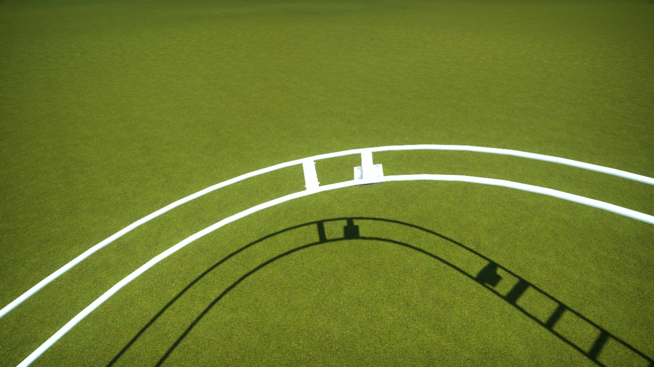 Intamin Coaster Track Piece 4