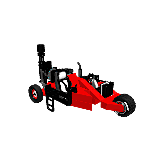 Two-seat Motorcycle (Includes Turret!)