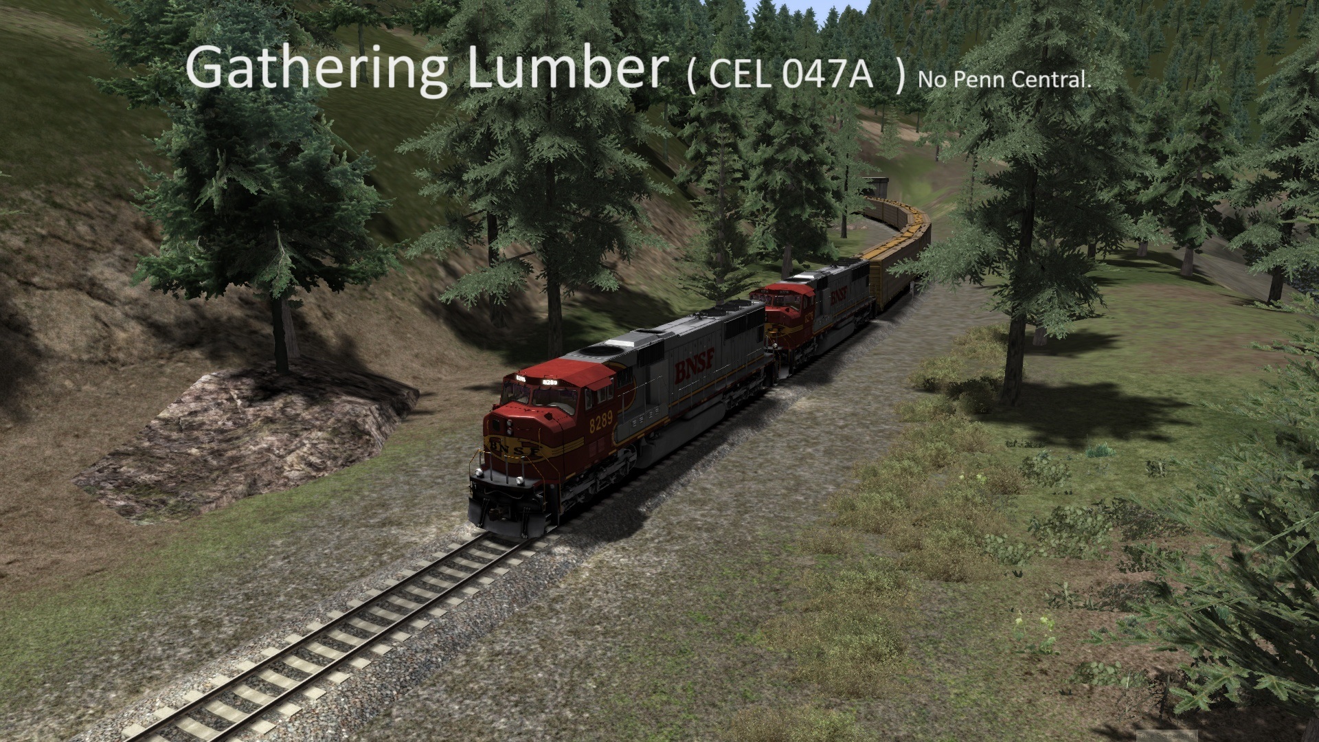 Gathering Lumber ( CEL 047  A) No Penn Central