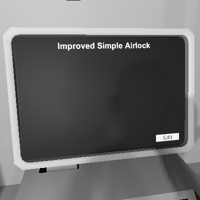 Improved Simple Airlock