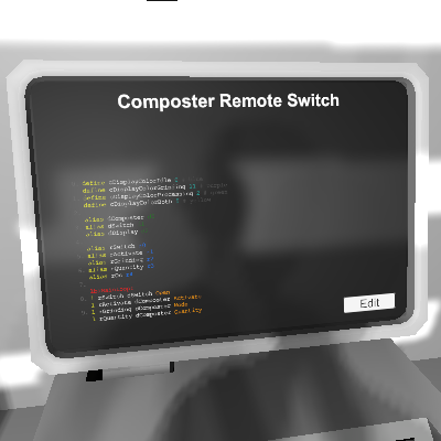 Composter Remote Switch