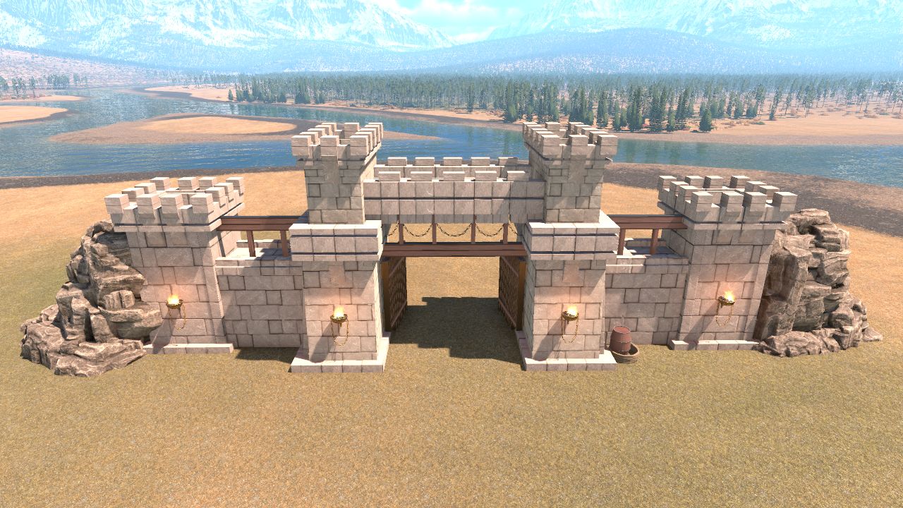 Fortified Medieval Gate