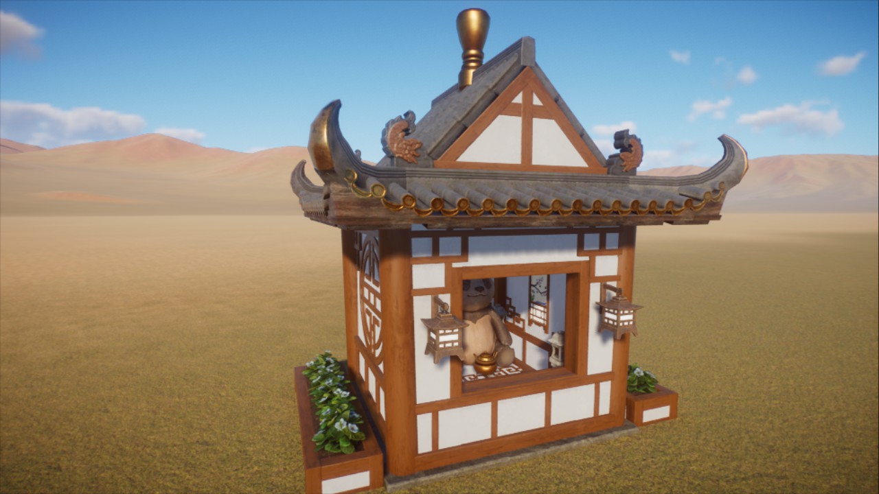 East Asian Panda Shrine