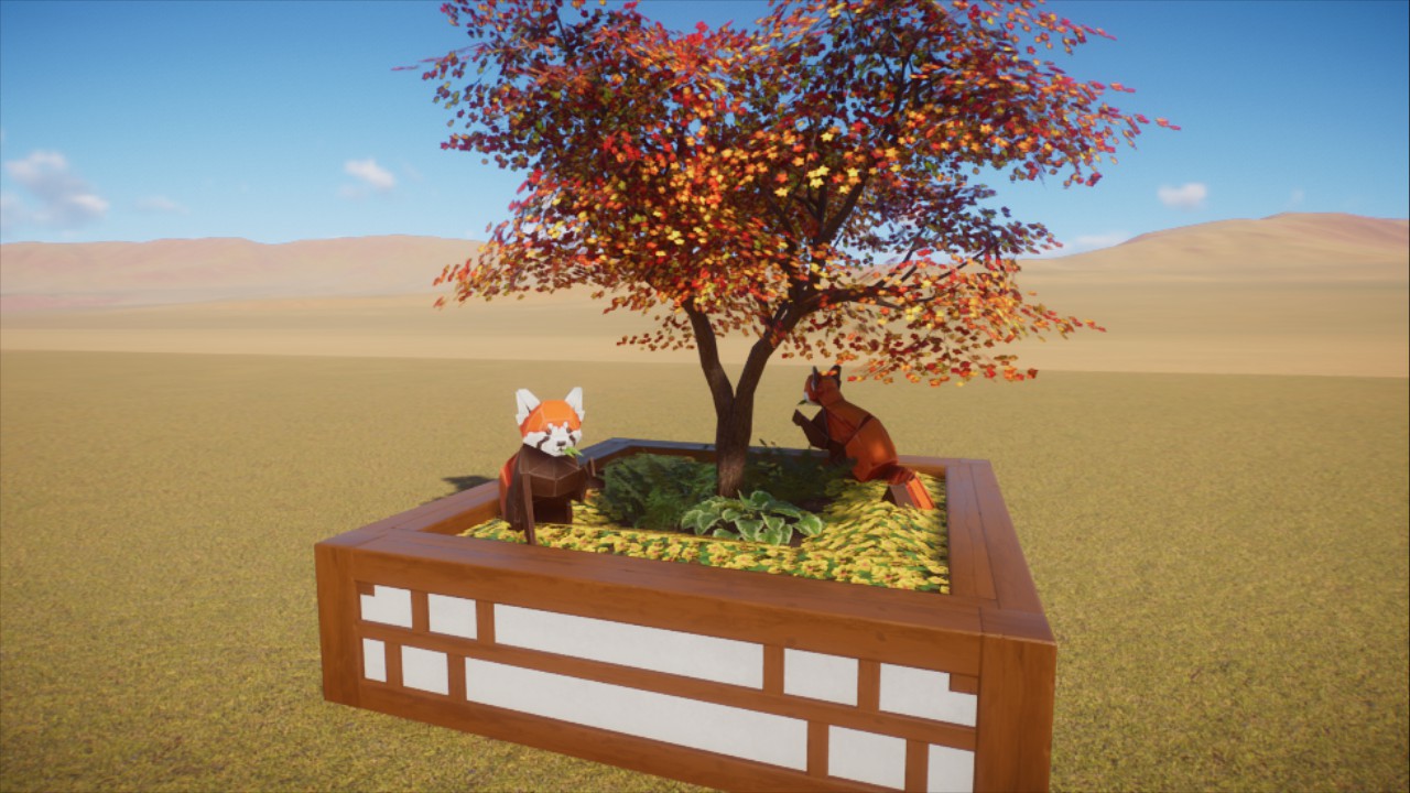 Small Red Panda Planter