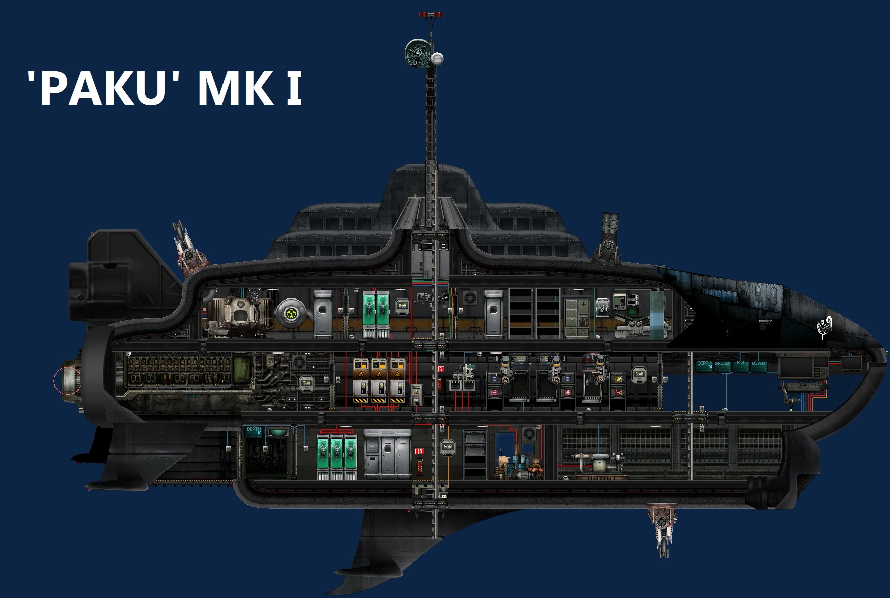 [PNZ] PAKU I – Barotrauma Mod