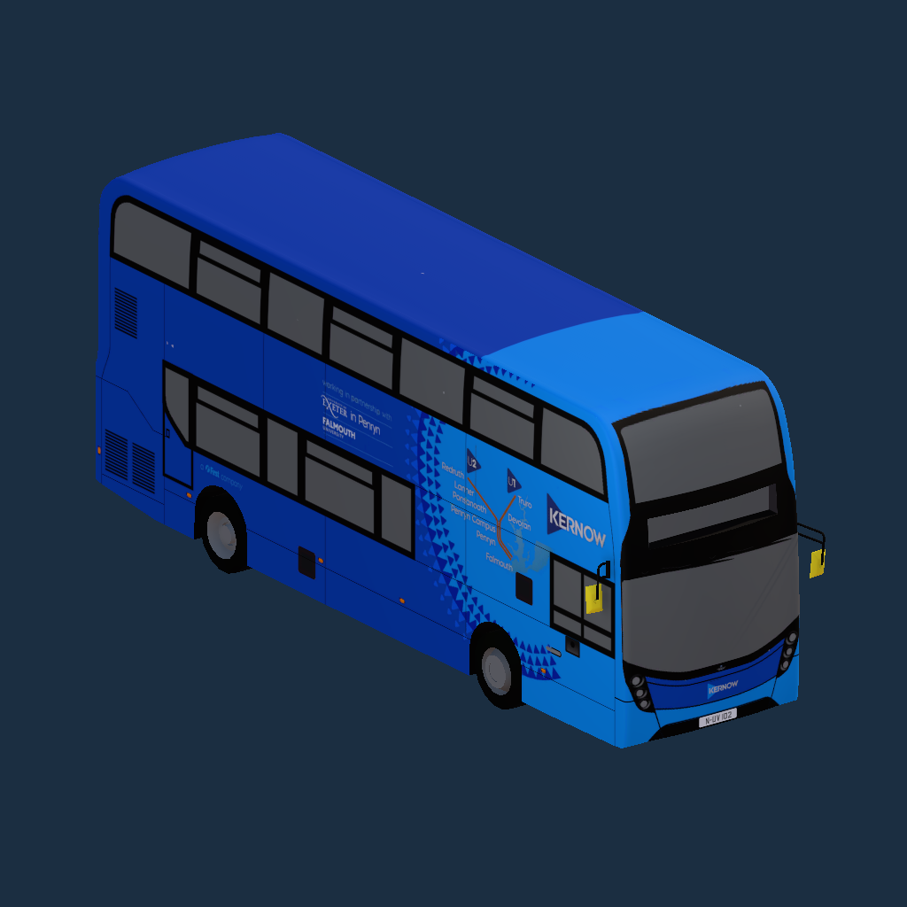 Enviro400MMC Kernow Blue