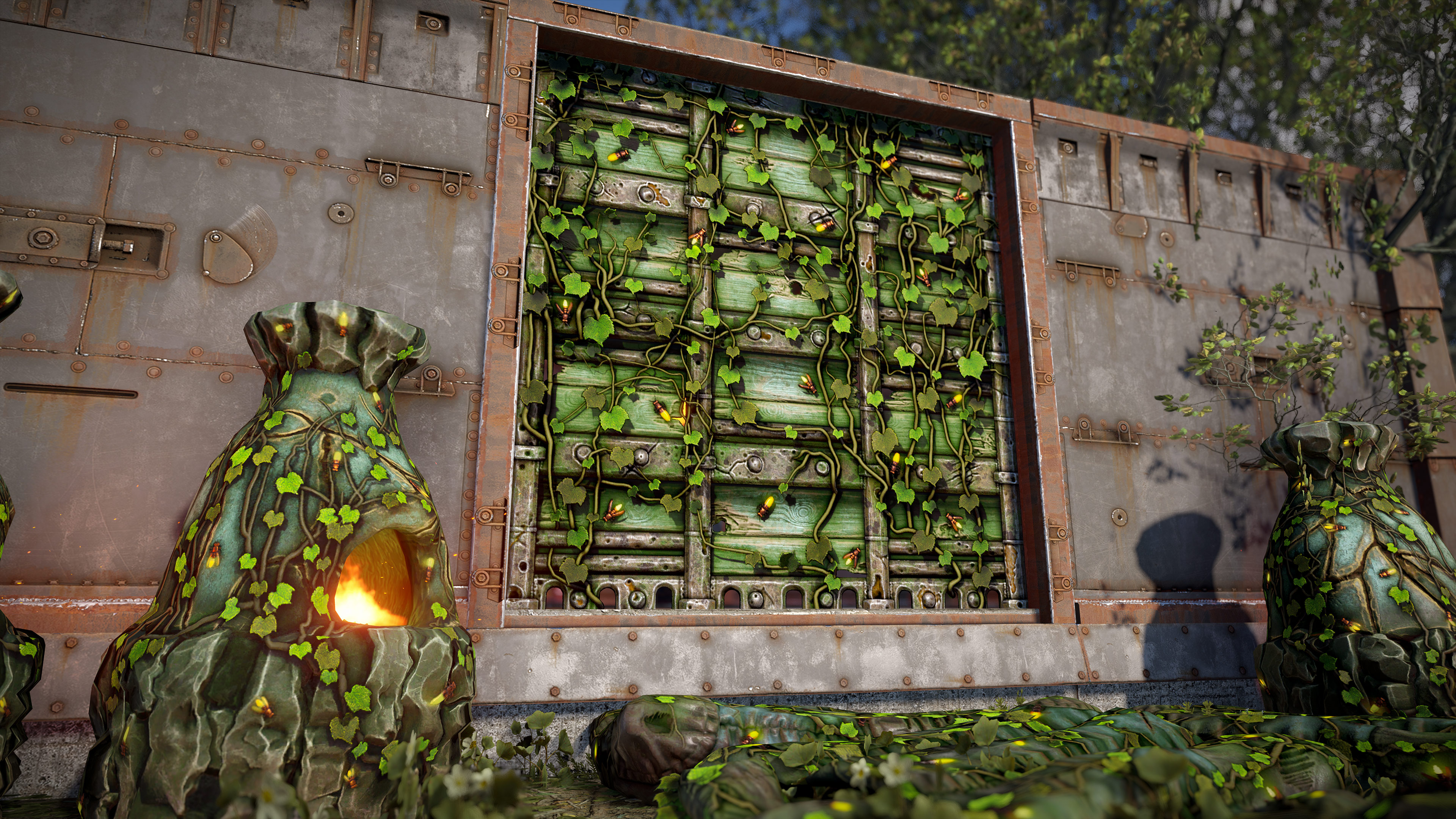 Fireflies Garage Door thumbnail 2