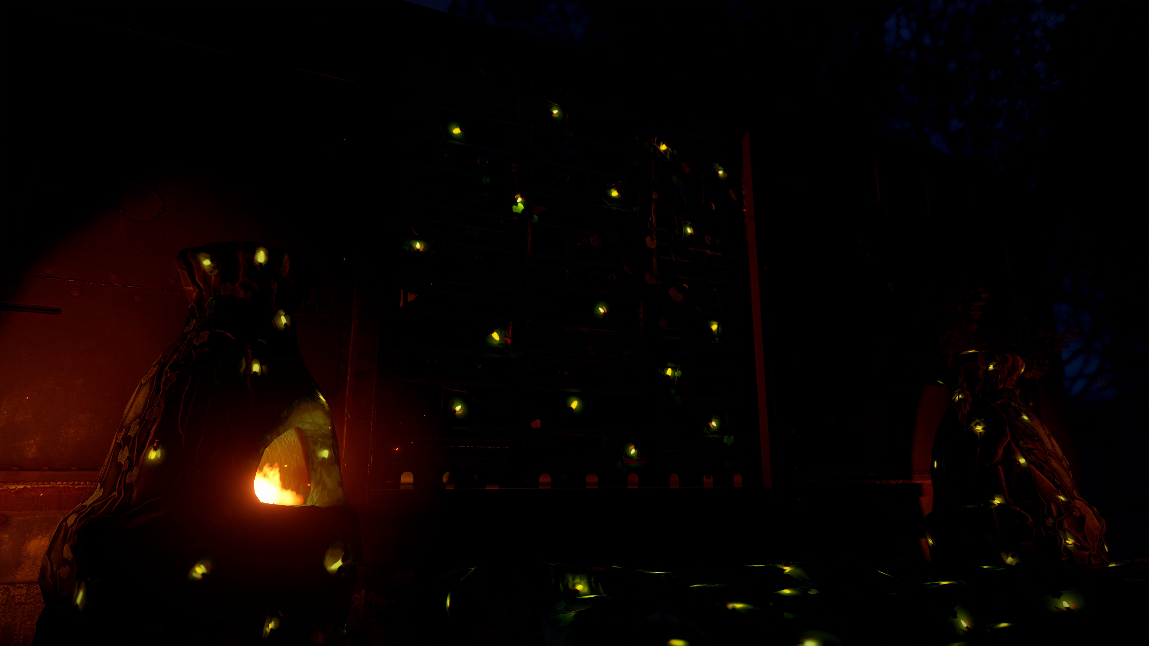 Fireflies Garage Door thumbnail 3