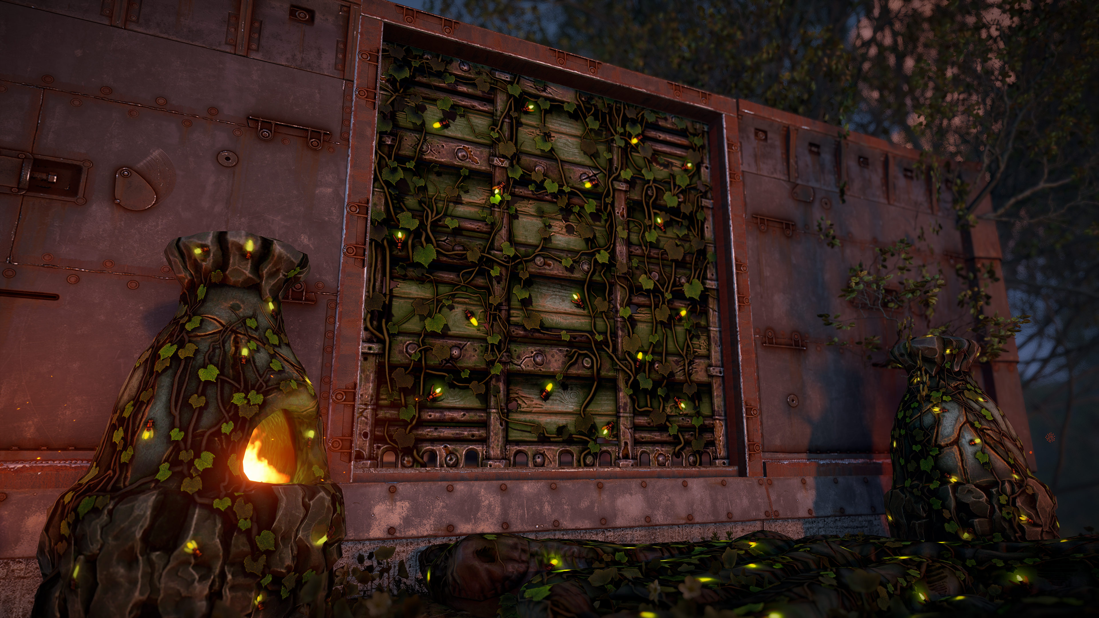 Fireflies Garage Door thumbnail 4