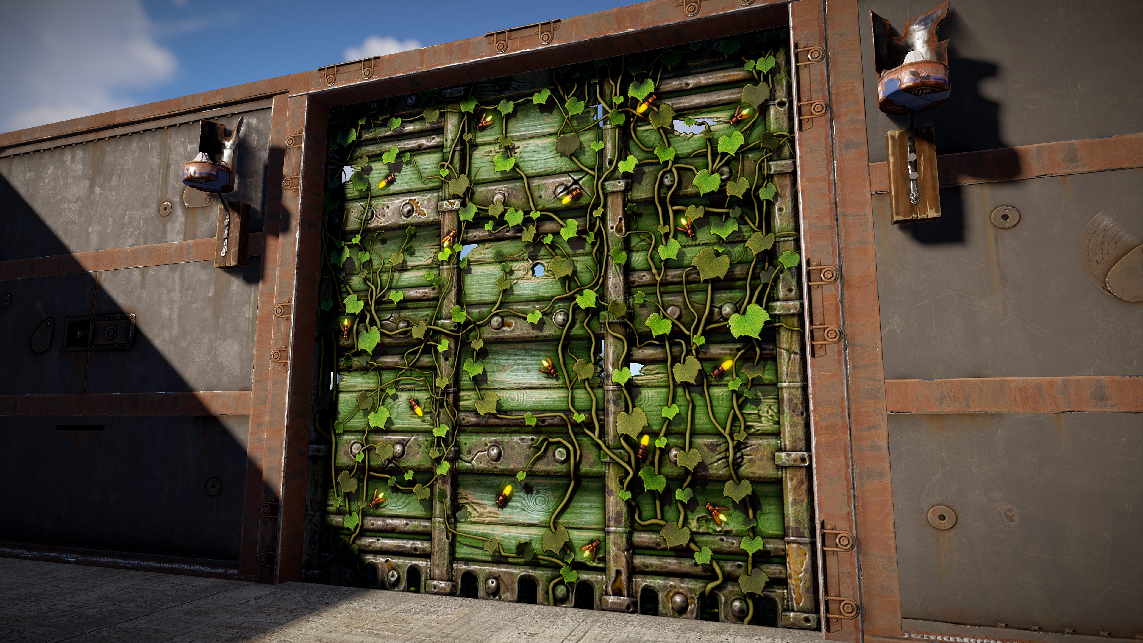 Fireflies Garage Door thumbnail 5