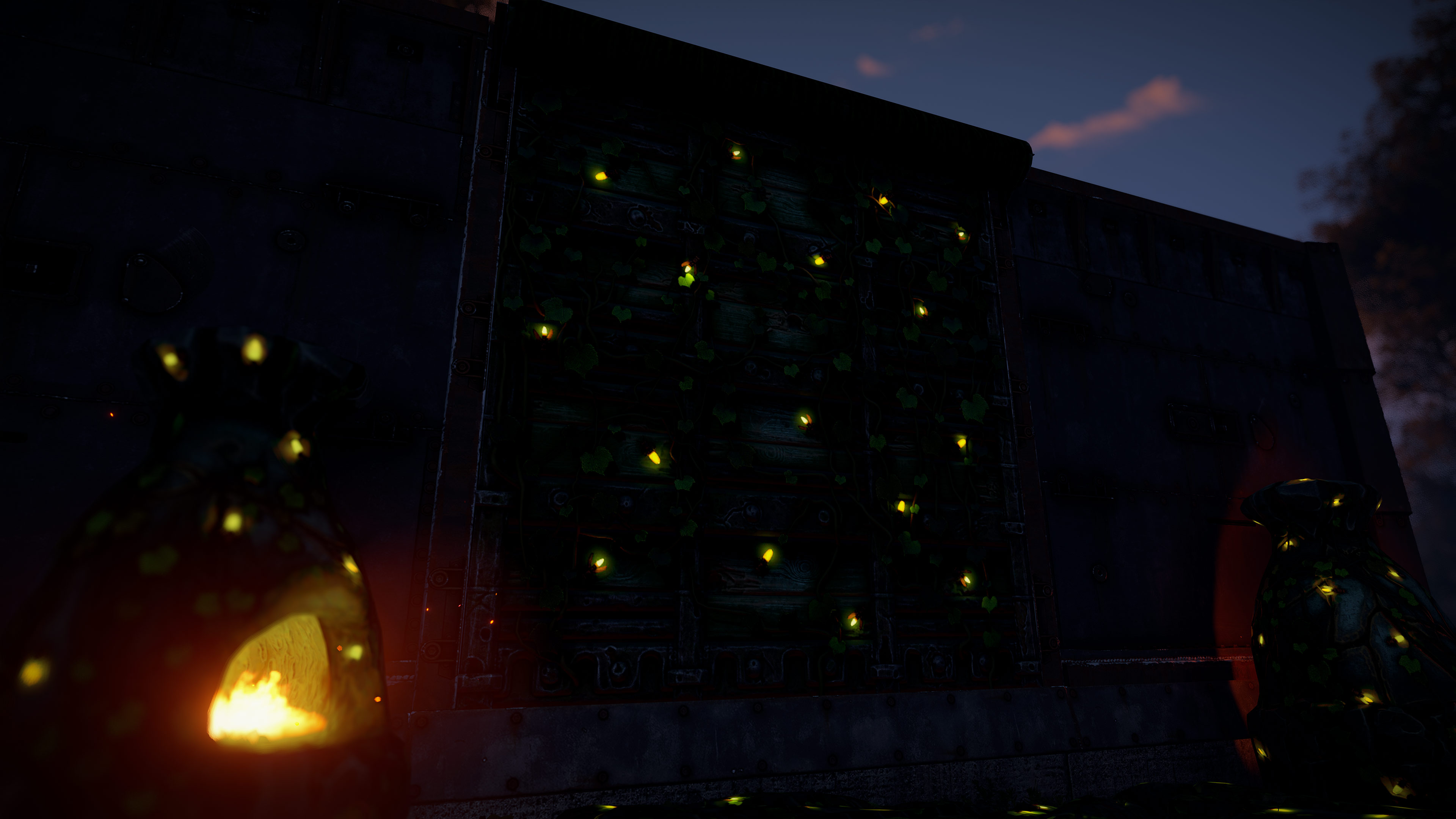 Fireflies Garage Door thumbnail 10